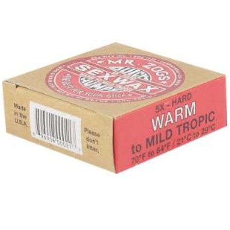 Comprar Parafina Sex Wax X Vermelha Quente Quick Humps A Partir De R Board Life A