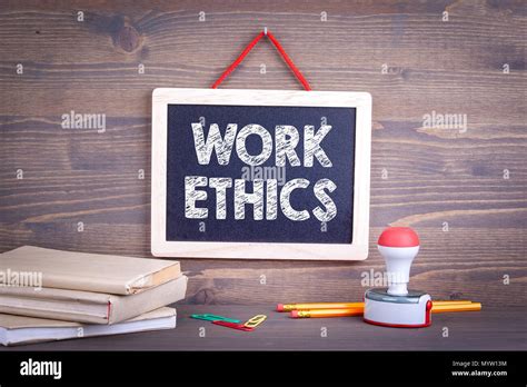 Work Ethics Business Concept Stock Photo Alamy