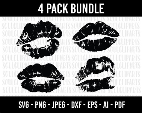 Cod222 Lips Svg Lipstick Svg Kiss Svg Lips Valentines Day Svg Kissy