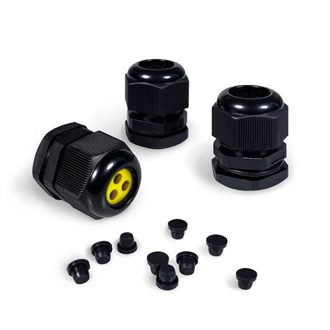 Waterproof Multi Hole Nylon Cable Glands For Electrical Enclosure 3