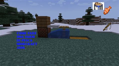 Minecraft Come Fare Una Farm Di Pesca Java Youtube