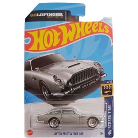 Jual Hot Wheels Aston Martin 1963 DBS HW Screen Time Shopee Indonesia