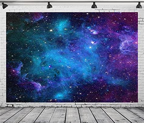 Beleco X Ft Fabric Cosmic Galaxy Backdrop Wall D Cor Starry Sky Milky