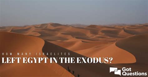 Israelites Exodus From Egypt