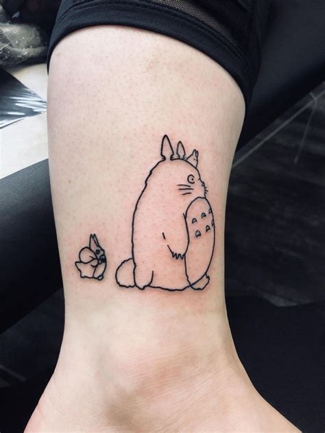 Totoro Piece Done By Mino At Ohana Tattoo In Honolulu Hi Tattoos In