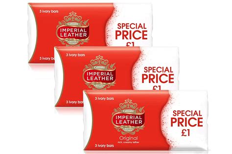 Buy 9 X CUSSONS IMPERIAL LEATHER ORIGINAL SOAP BAR 100g 3 MULTIPACK 3