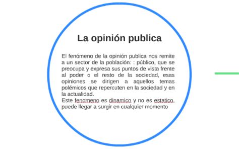 La Opinion Publica By Santiago Nahass On Prezi