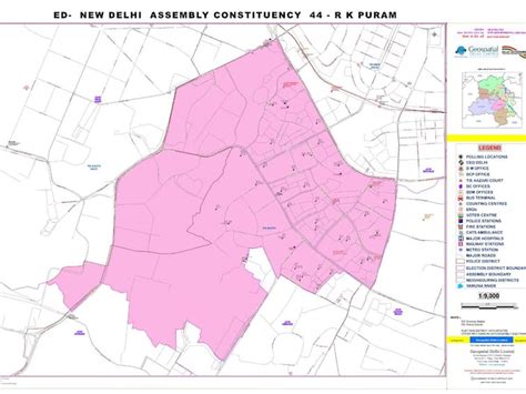 delhi mcd election  rk puram constituency  wards polling
