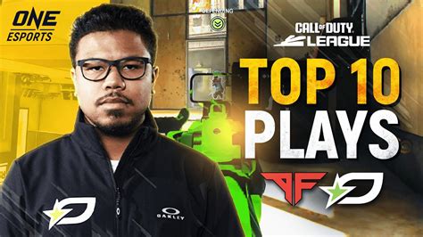 OpTic Texas Vs Atlanta FaZe Top 10 Plays Of CDL 2024 Major 1 CDL