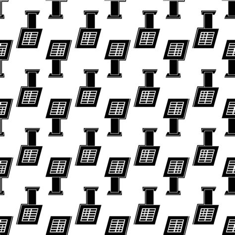 Market Payment Machine Pattern Seamless Vector 15880808 Vector Art At