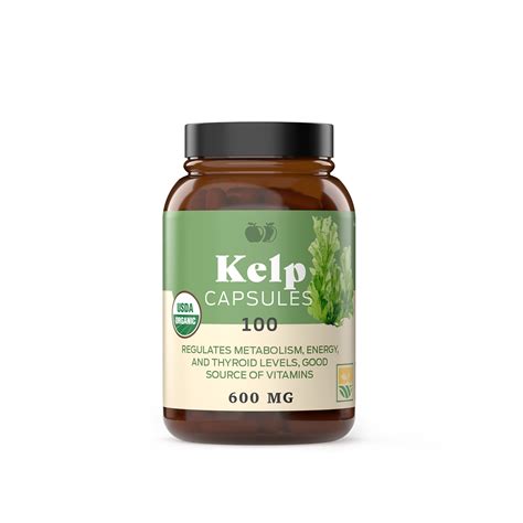 Organic Kelp Capsules Cnpusa