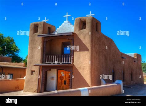 San Geronimo Chapel Taos Pueblo Unesco World Heritage Site Pueblo