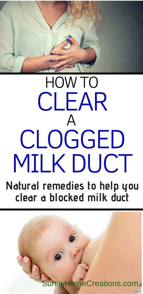 How To Unclog A Milk Duct ~ 8 Natural Ways Breastfeeding Help Preventing Mastitis Blocked