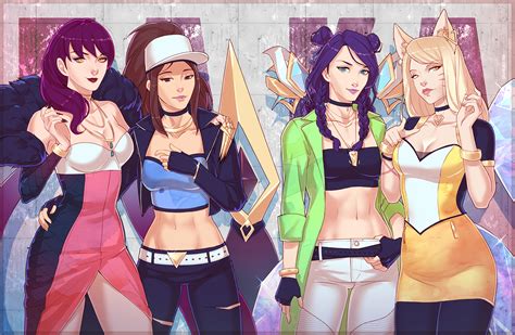 League Of Legends K DA By Shunkaku Hentai Foundry