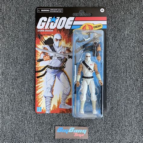 Hasbro Gi Joe Classified Series Retro Storm Shadow Action Figure In