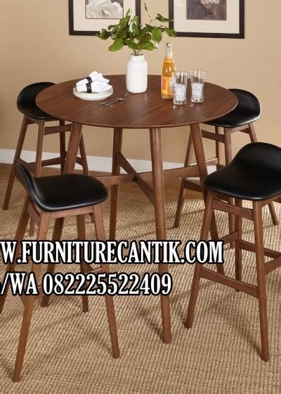 Kursi Cafe Kayu Jati Minimalis Haidi Jati Furniture