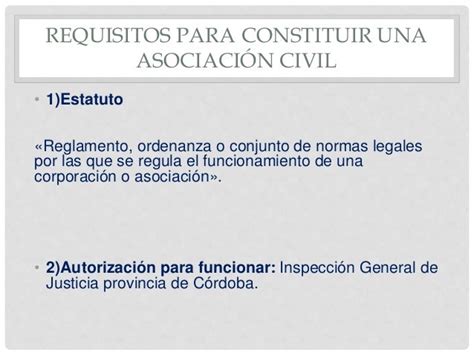 Asociaciones Civiles