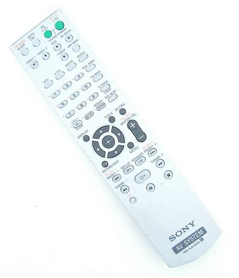 Original Sony Remote Control RM AAU006 AV System Onlineshop For