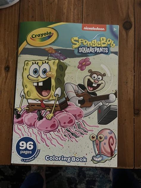 Crayola Giant Coloring Pages Spongebob Squarepants