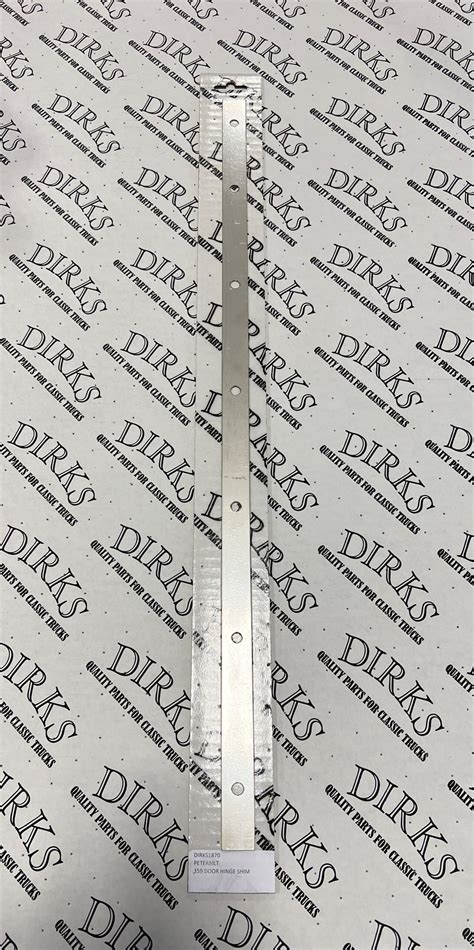 Dirks1870 - Peterbilt 359 Door Hinge Shim - Dirk's Classic Truck
