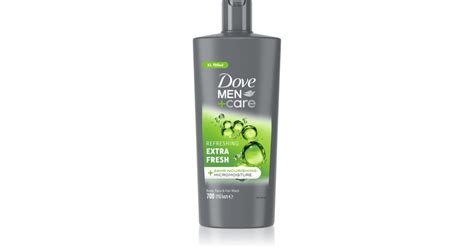 Dove Men Care Extra Fresh erfrischendes Duschgel für Gesicht Körper