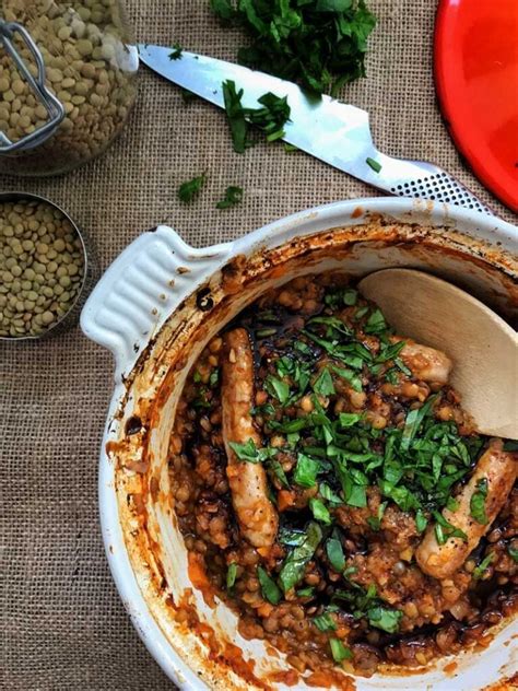 Chicken Green Lentil And Spinach Curry The Slimming Foodie Easy