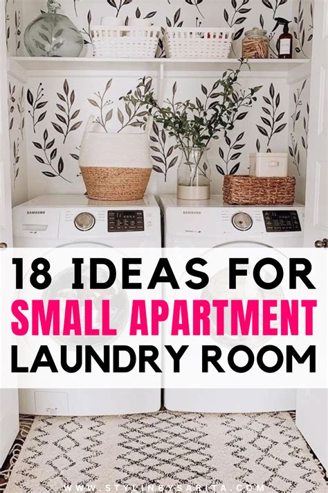 32 LAUNDRY ROOM IDEAS TO MAXIMIZE YOUR SPACE - Stylin by Sarita