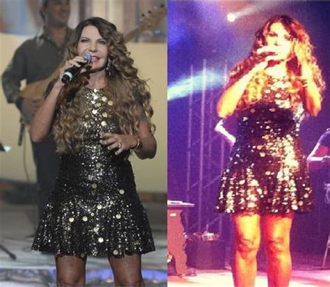 Elba Ramalho Desfila Novos Seios Decote Em Sarau