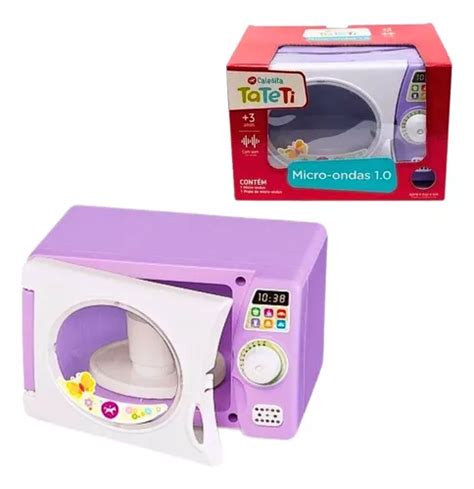 Microondas Brinquedo Som Microondas Infantil De Brinquedo Mercadolivre