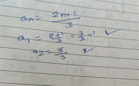 18 Write First Two Terms Of The Sequence Defined By A { N