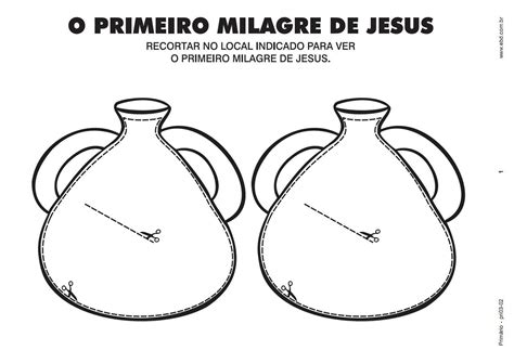 Adalia Helena Atividades O Primeiro Milagre De Jesus Jesus