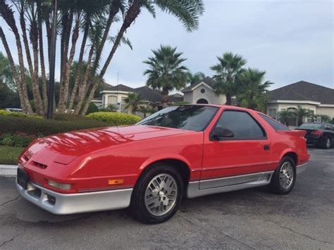 Dodge Daytona Es Hatchback Door L Florida Car No Reserve