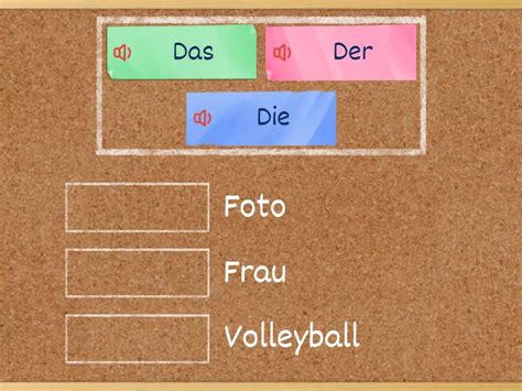 Wortschatz Match Up