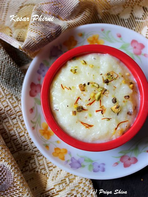 Delicious Kesar Phirni Recipe