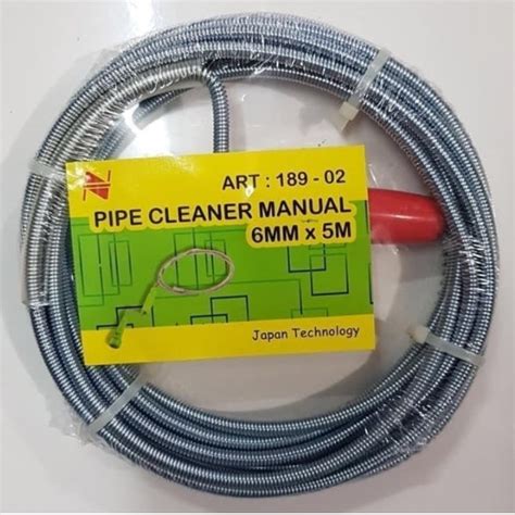 Jual Pembersih Pipa Tersumbat Drain Pipe Cleaner Manual Meter Nankai