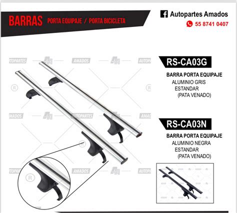 Canastillas Kit Barras Aveo Beat Spark Aluminio Amados Autopartes