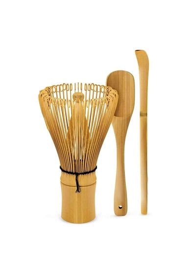 3 Piece Traditional Natural Bamboo Handmade Matcha Japanese Tea Whisk