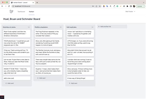 Github Bhaidar Laravel Kanban A Kanban Board Developed With Laravel