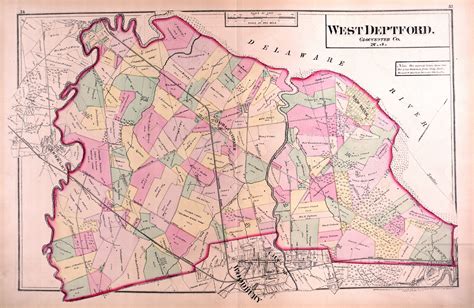 Maps Nj Maps From The Atlas Of Philadelphia And Environs G M