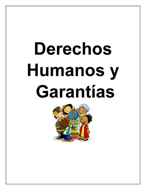 Cuadro Comparativo Derechos Humanos Derechos Humanos Y Garantías 1 Derechos Humanos Derechos