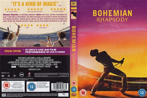 Bohemian Rhapsody 2018 R2 Dvd Cover And Label Dvdcovercom