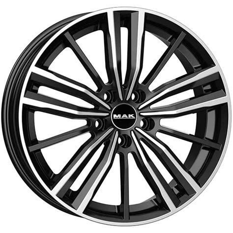 Alloy Wheel Mak Vier For Volkswagen Tiguan Allspace X X Black