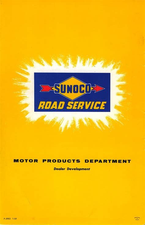 Vw Archives 1959 Sunoco Paint Scheme Brochure