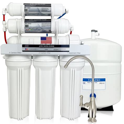 6 Stage Reverse Osmosis Filtration System With Alkaline Filter