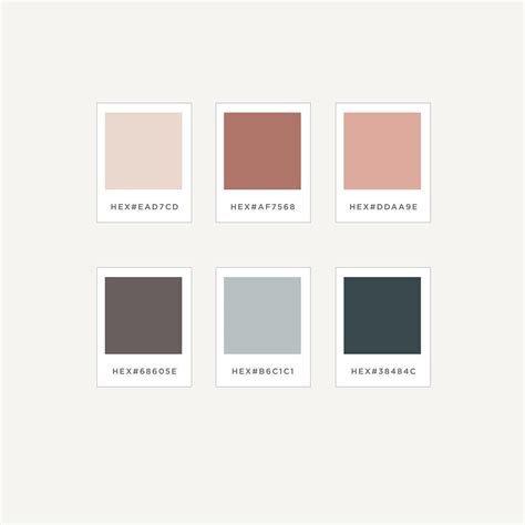 √ Dusty Rose Color Code