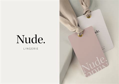 Branding Nude Lingerie Behance