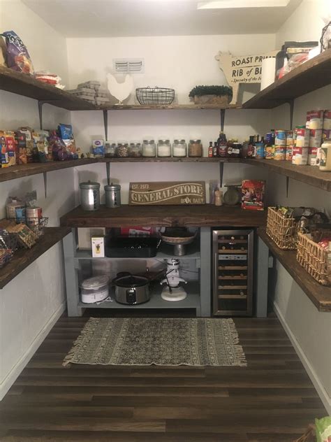 Love My New Walk In Pantry All Diy Including Shelves L Brackets