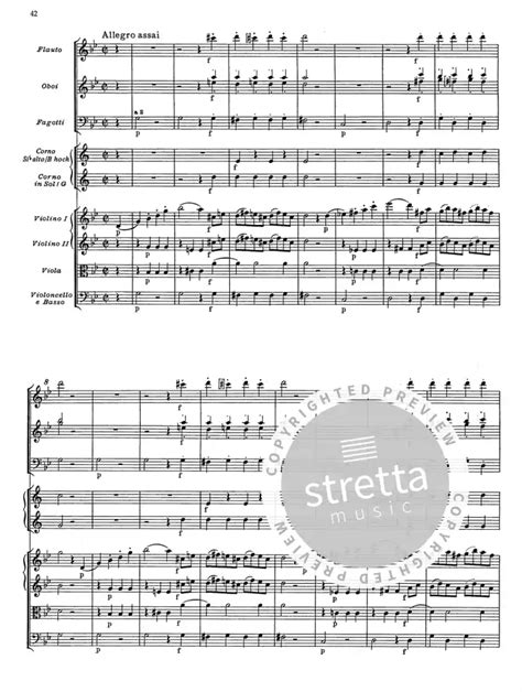 Sinfonie Nr 40 G Moll KV 550 Von Wolfgang Amadeus Mozart Im Stretta