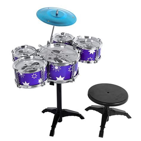 Buy M Sanmersen Kids Drum Set 9 Pieces Kids Drum Kit Jess Drum Set For