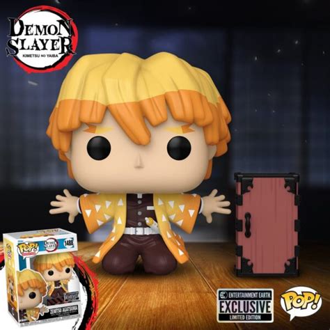 2023 NEW Demon Slayer Zenitsu Agatsuma Kneeling Funko Pop